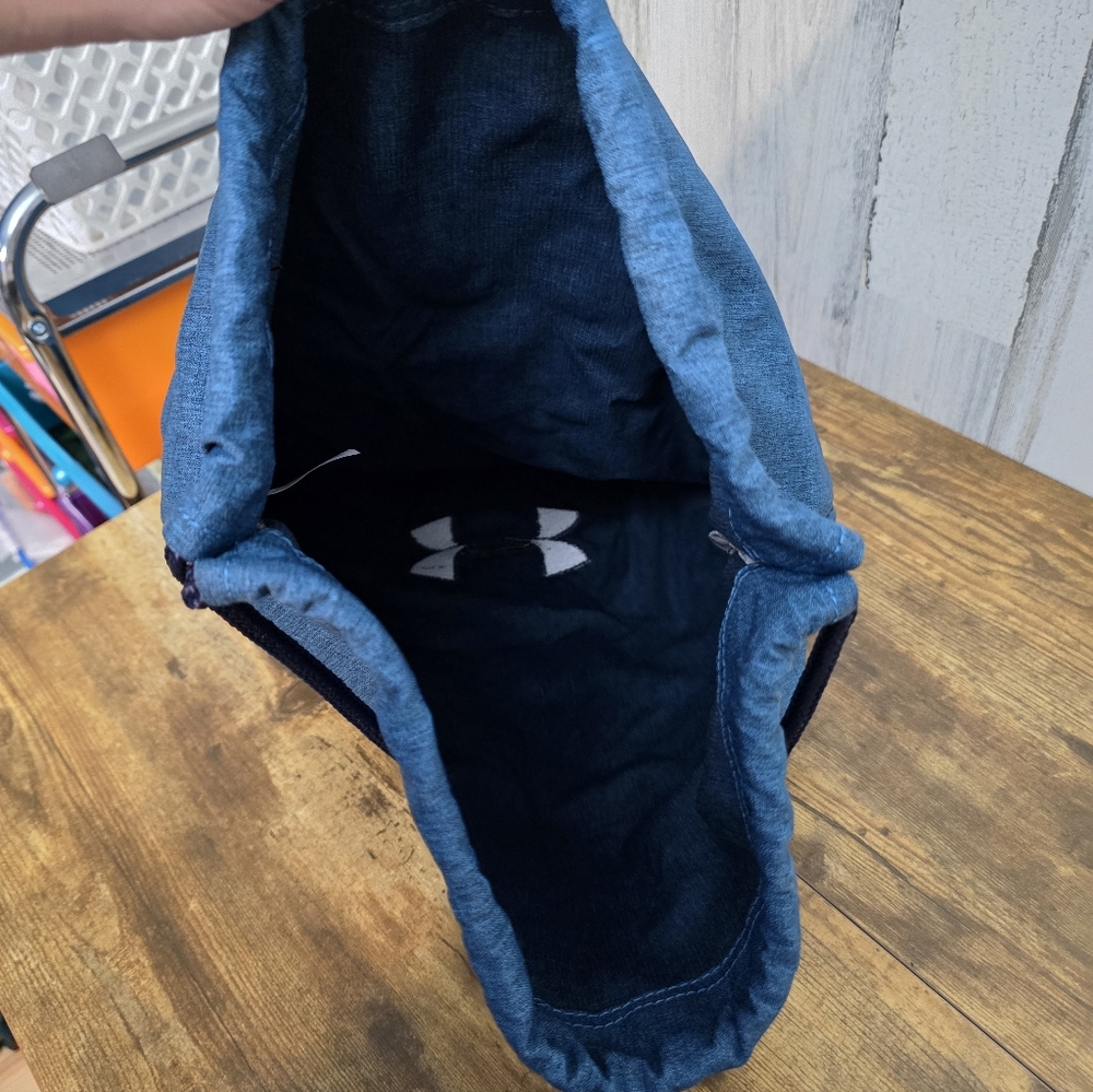 Under Armour Blue Drawstring Bag - image 5